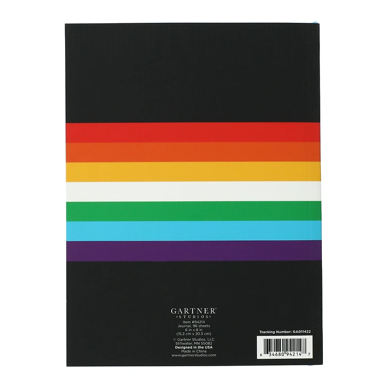 rainbow pride journal