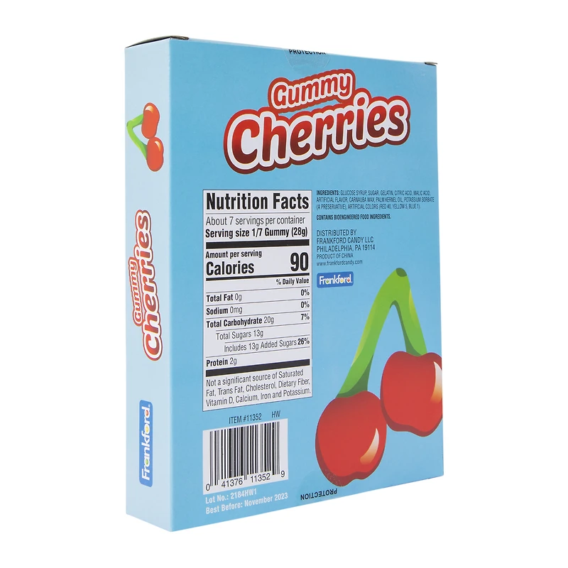 giant gummy cherries 7.05oz