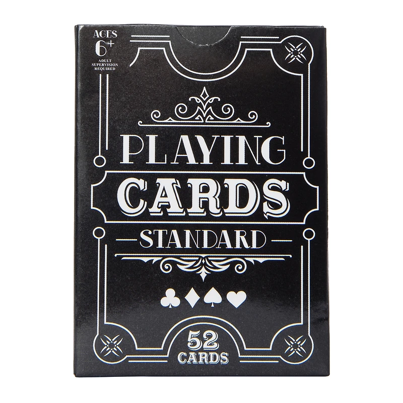 standard playing cards deck 52-count