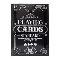 standard playing cards deck 52-count