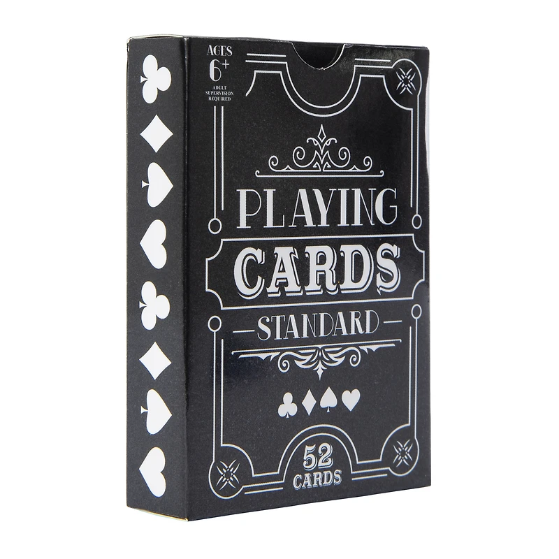 standard playing cards deck 52-count