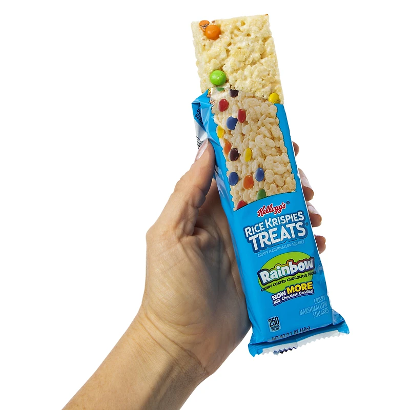 rice krispies treats® with rainbow candy coated chocolate pieces 2.1oz