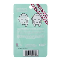 defender+™ everyday glow aloe scented face sheet mask 0.67oz