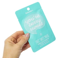 defender+™ berry blitz scented face sheet mask 0.67oz