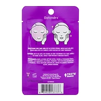 defender+™ 'so fresh, so clean' lavender face sheet mask 0.67oz