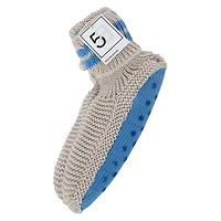 ladies knit sweater bootie slipper socks