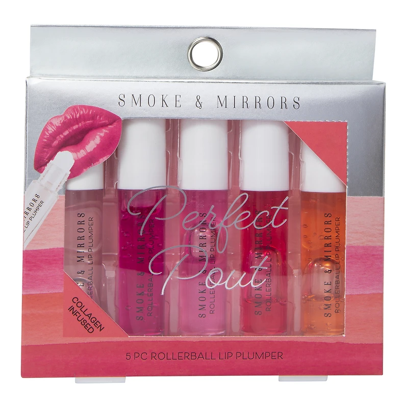 smoke & mirrors rollerball lip plumper set 5-piece