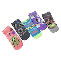 5-pack Star Wars Baby Yoda ladies low-cut socks