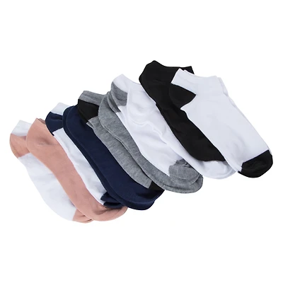 10-pack ladies low-cut socks