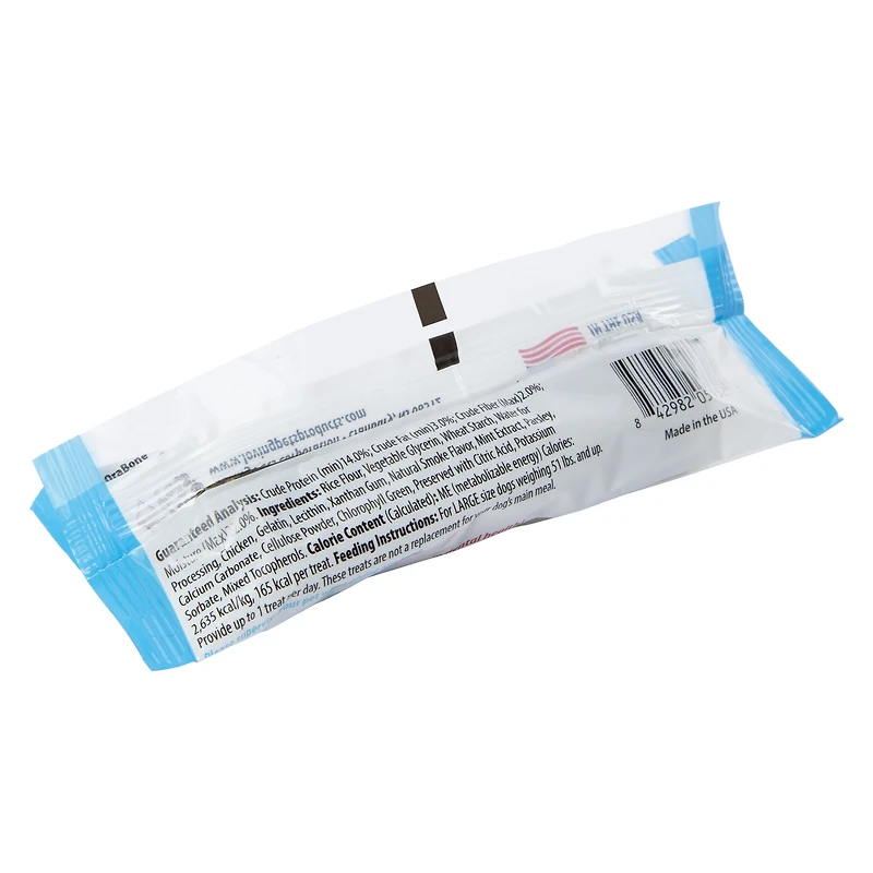 ora-bone dental dog treat for large dogs 2.3oz