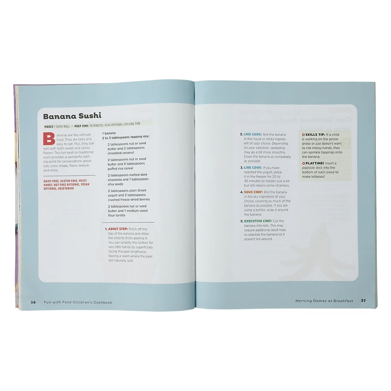 fun with food children's cookbook