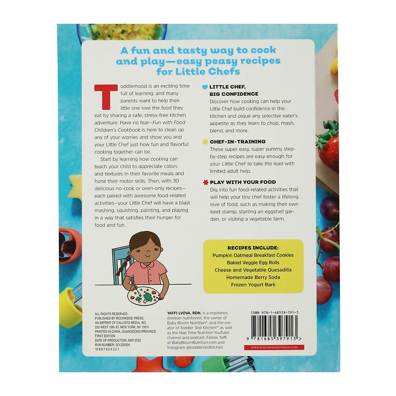 fun with food children's cookbook