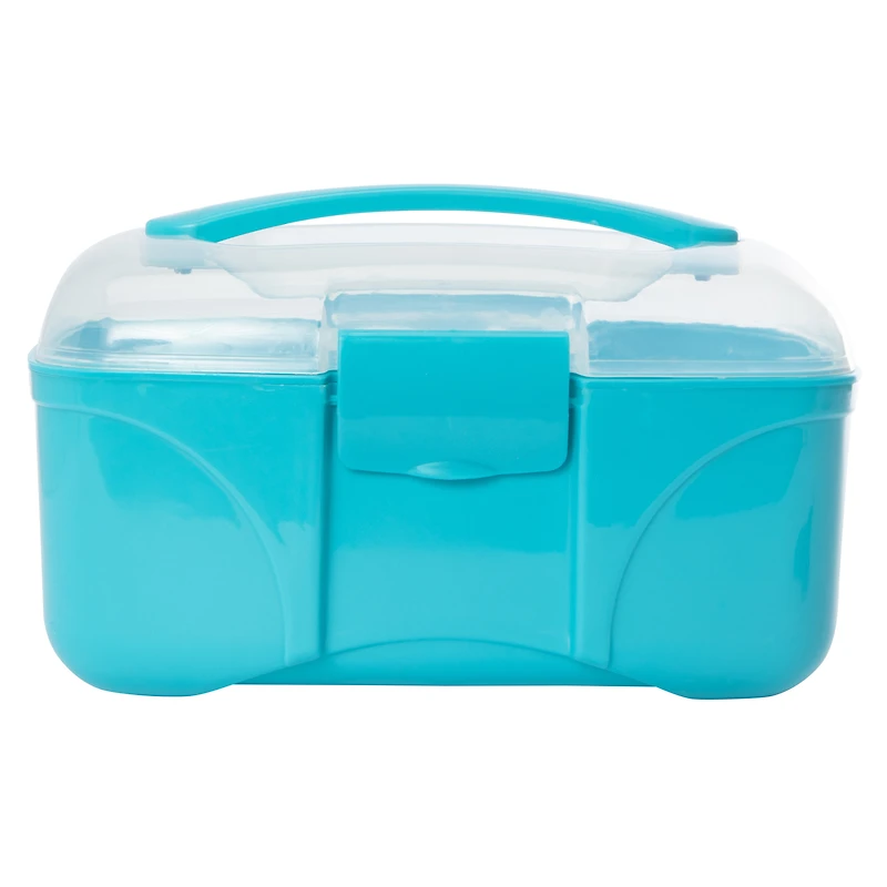 flip-top storage box 9.3in x 6in