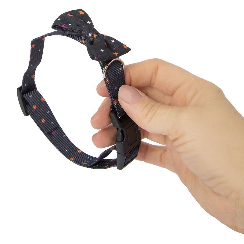 matching halloween pet collar & bandana set