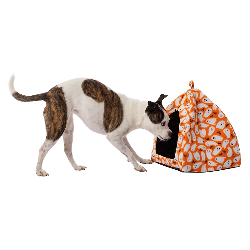 halloween cat cave 15.5in x 13.5in