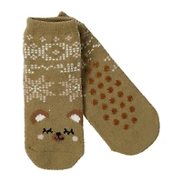 ladies fuzzy ankle socks