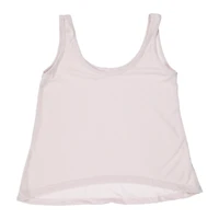 juniors pink hacci tank top