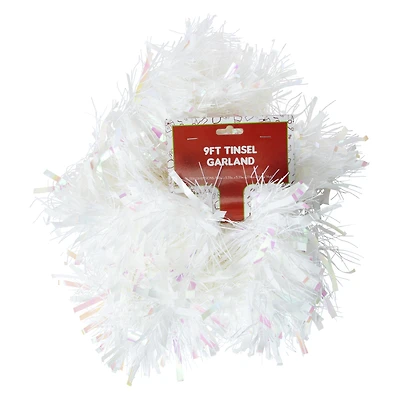 9ft tinsel garland