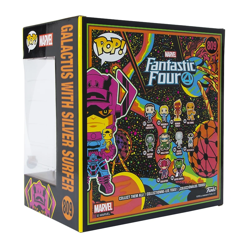 Pop! Marvel Fantastic Four Jumbo Galactus with Silver Surfer vinyl figure bobble-head