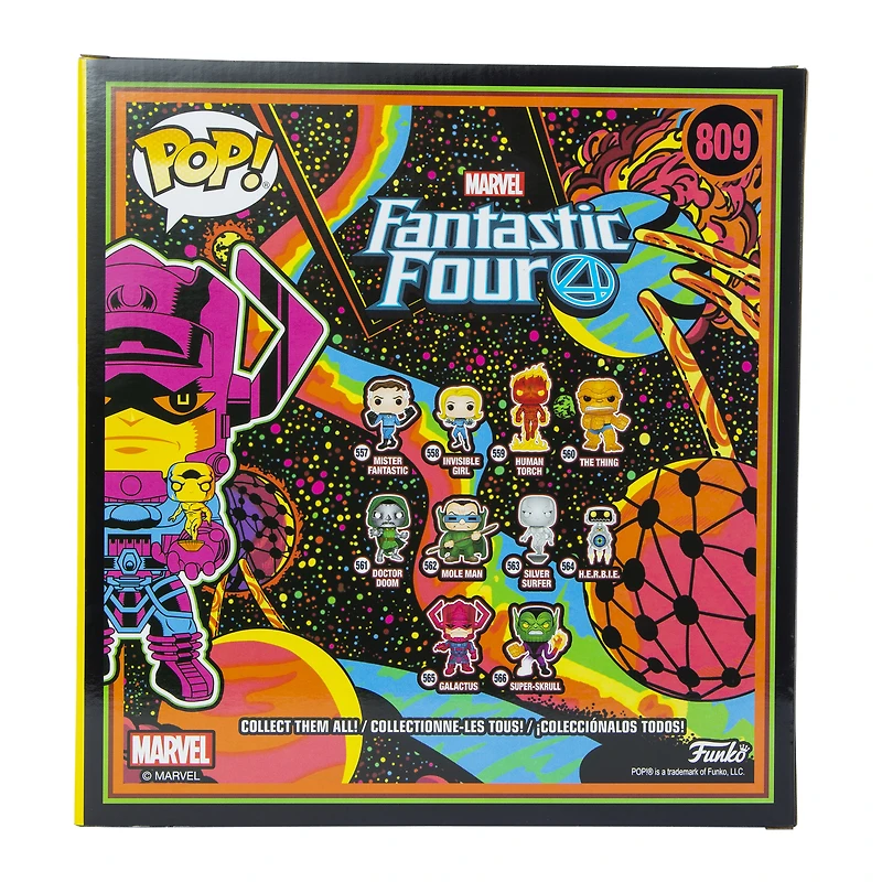 Pop! Marvel Fantastic Four Jumbo Galactus with Silver Surfer vinyl figure bobble-head