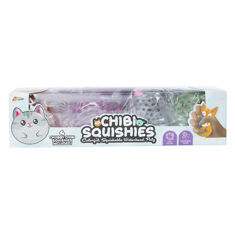 squishies waterbead palz series 1 sensory toy 4-pack