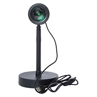 iridescent sunset projection lamp 10in x 5in