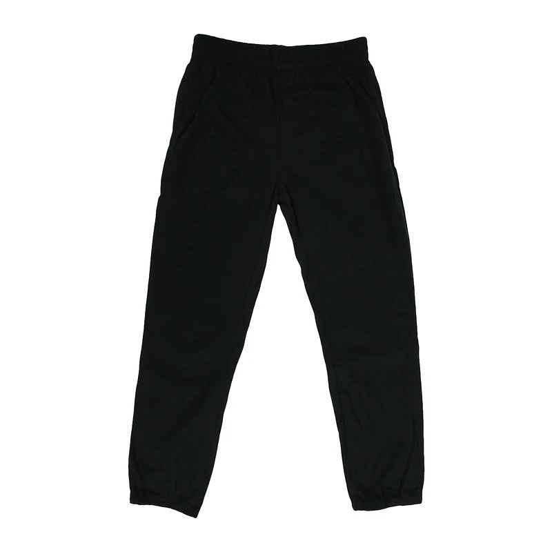 young mens olive fleece jogger pants