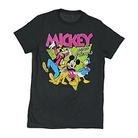 retro Mickey and friends graphic tee