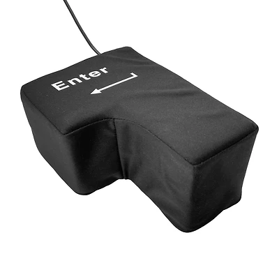 enter button pillow for PC computers