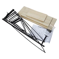 3-tier suspended wall shelf 16in x 18.5in