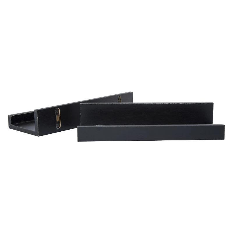 2-piece wall shelf set 10in