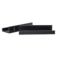 2-piece wall shelf set 10in