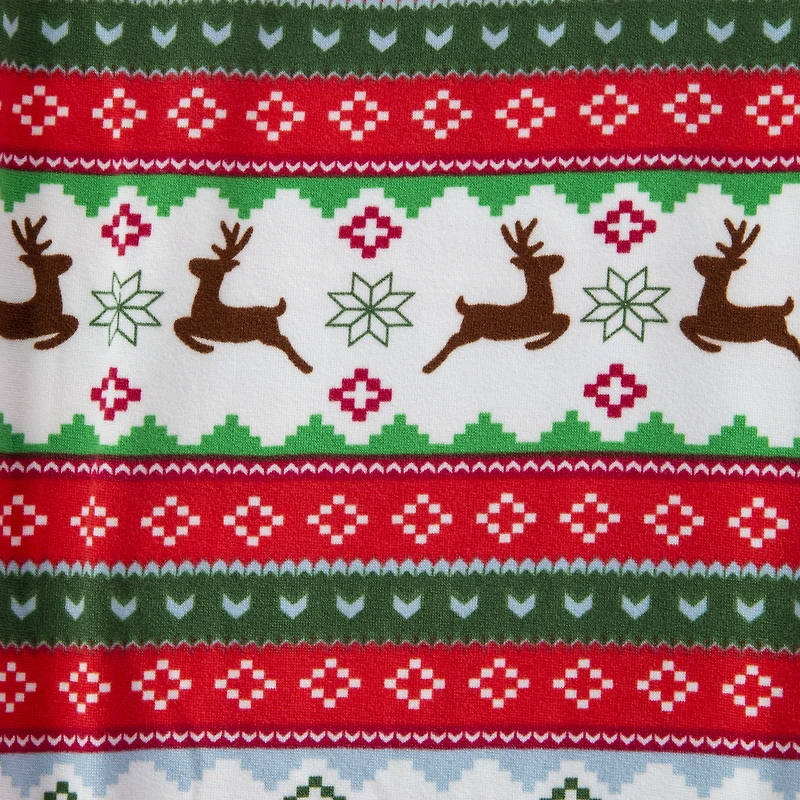 young men's holiday fair isle pajama pants