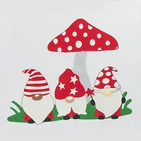 Young Men's Mushroom Gnomes Pajama Top