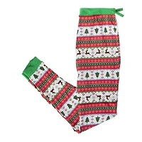 young men's holiday fair isle pajama pants