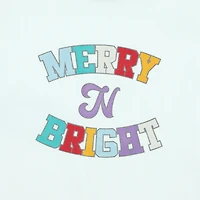 juniors 'merry n bright' holiday sweatshirt