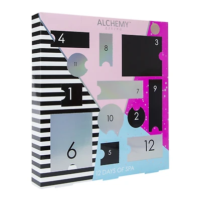 alchemy living™ 12 days of spa advent calendar