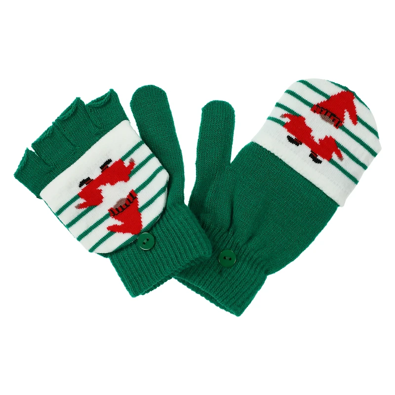 holiday flip top gloves