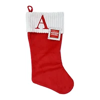 monogram christmas stocking