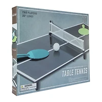 wooden table tennis tabletop game 30in x 15in