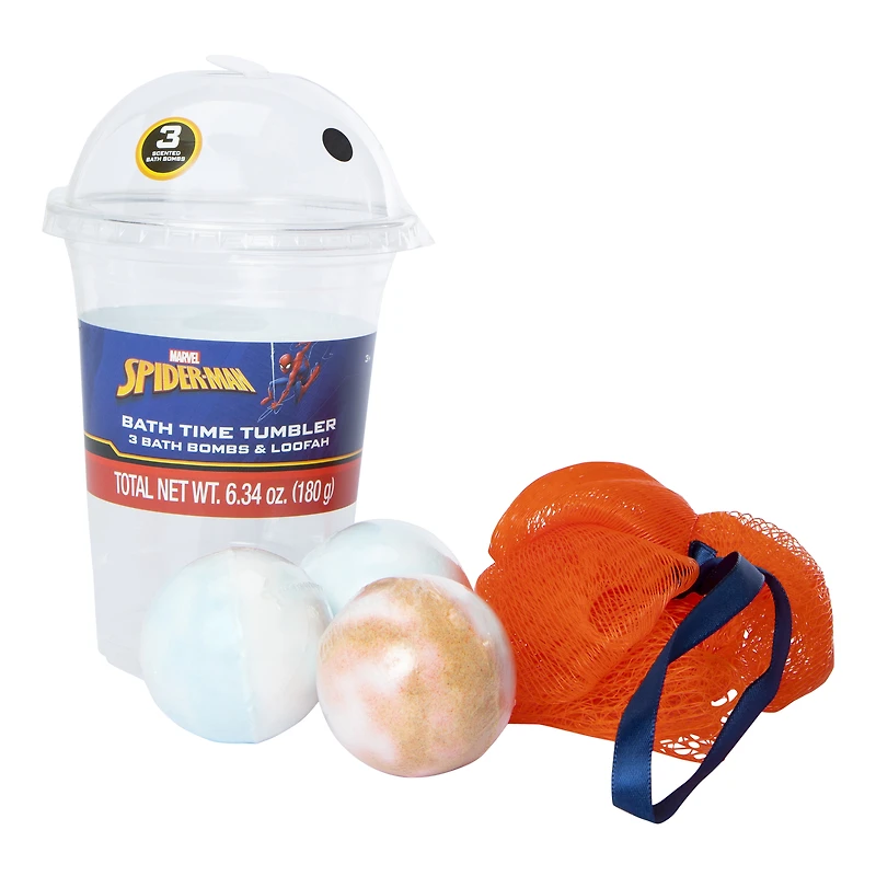 Spider-Man Bath Tumbler 4-Piece Set