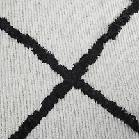 over-tufted rug 2ft x 3ft - pink