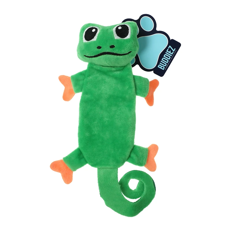 animal squeaker mat dog toy 10in