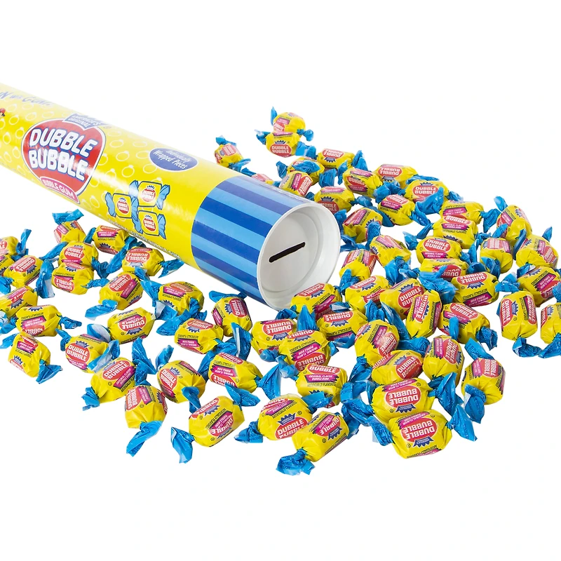 america's original dubble bubble bubble gum mega candy tube 18in