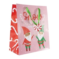 holiday large gift bag 12in x 10in