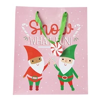 holiday large gift bag 12in x 10in