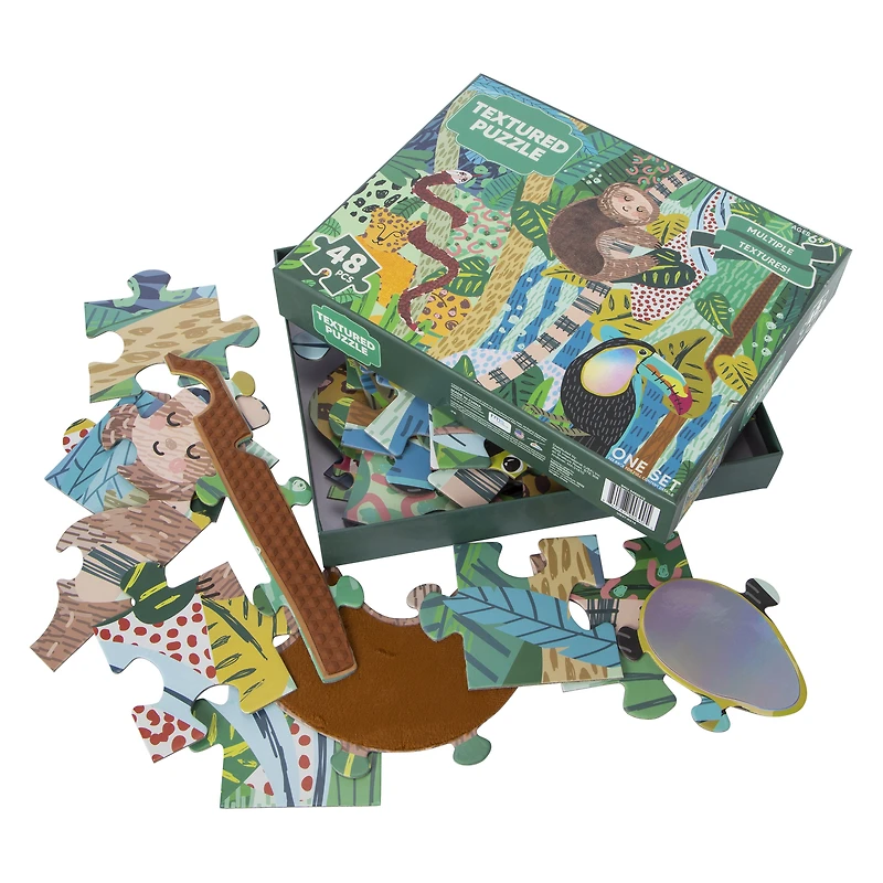 textured jigsaw puzzle 48-piece