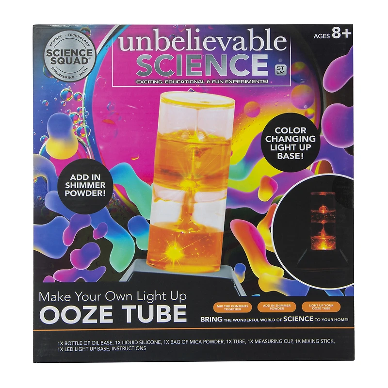 unbelievable science make your own ooze tube STEM kit