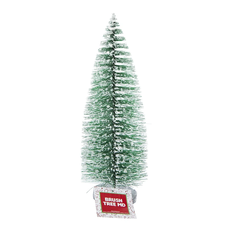 Medium Christmas Bottle Brush Tree 9.8in