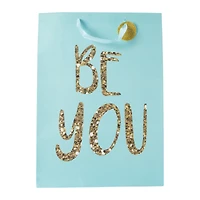 fun jumbo glitter gift bag 17.75in x 12.75in